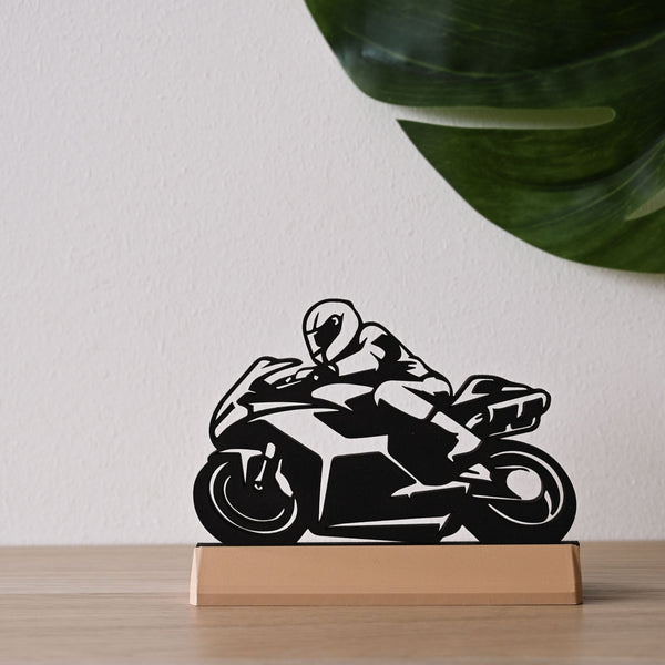 Decoratie - Motorrijder