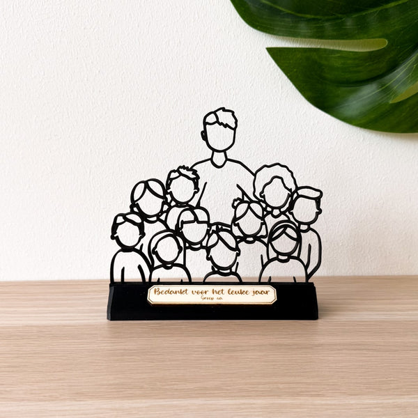 Decoratie - School meester