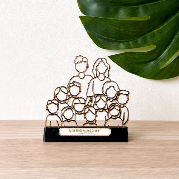 Decoratie - School Juf en Meester