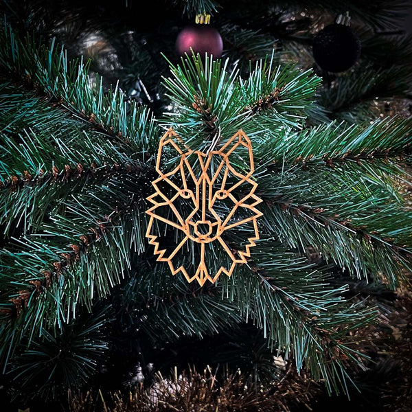 Kerstbal - Wolf