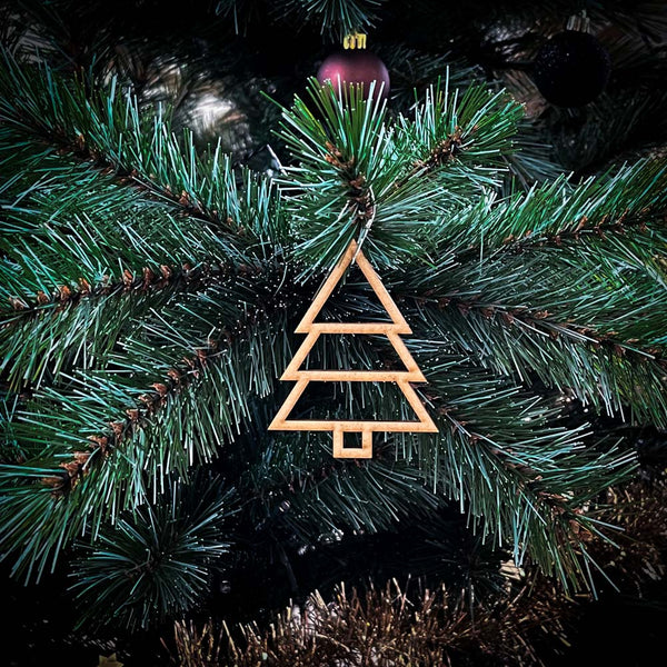 Kerstbal - Figuur kerstboom