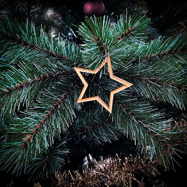 Kerstbal - Figuur ster