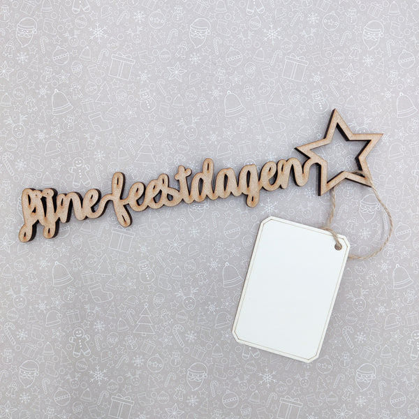 Wensbloem - Fijne feestdagen