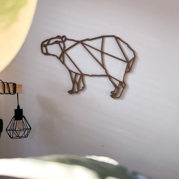 Wanddecoratie - Capibara