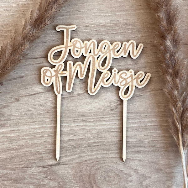 Taarttopper - Gender reveal