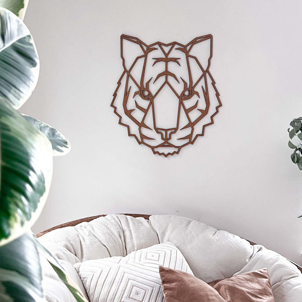 Wanddecoratie - Tijger