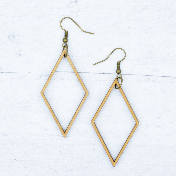 Oorbellen - Ruit open